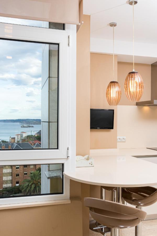 Apartamento Luminoso Cerca Playa Sardinero Con Parking Privado Santander Luaran gambar